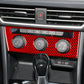 For Volkswagen Sagitar 2019-2023 A Model Left-Hand Drive Central Control Air Conditioning Panel Sticker