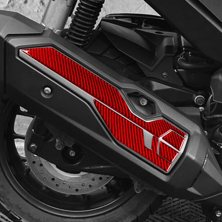 For 2022-2026 Honda ADV350 4pcs /Set Muffler Protective Sticker