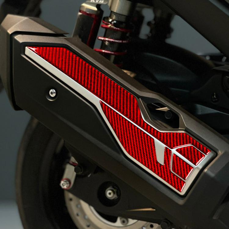 For 2022-2026 Honda ADV350 4pcs /Set Muffler Protective Sticker