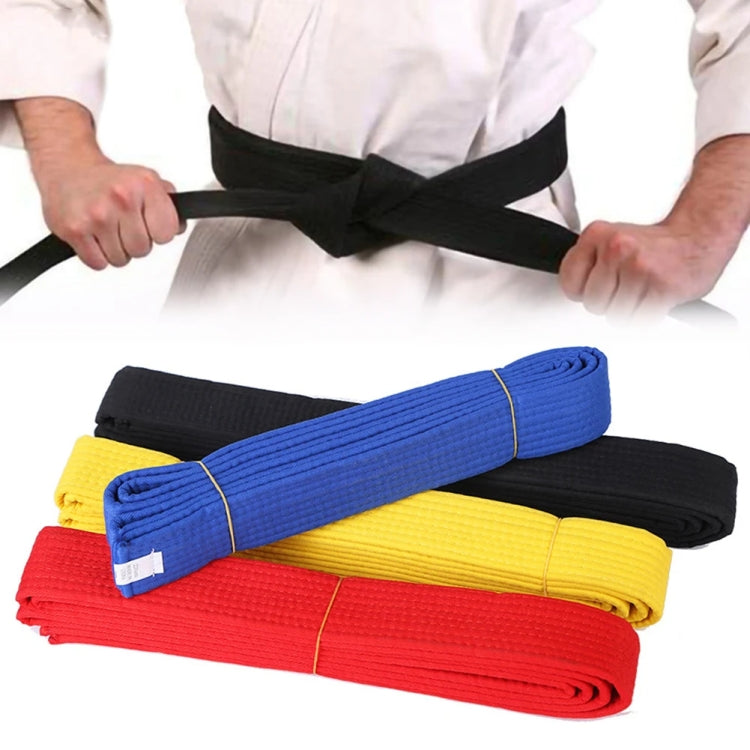 Grade Certified Taekwondo Belt Karate Waist Belt Taekwondo Uniforms Sash, 2.2m, 2.4m, 2.6m