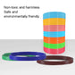 PCL 1.75mm filament spools, stacked multi-color reels for 3D printing