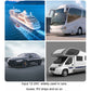 12/24V USB+Type-C Car, RV, Boat Mobile Phone Charger Modification, Silver 2.1A+1A+PD3.0