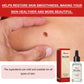 Skin with dark spot and mole remover serum bottle beside red-and-beige Skin-Clear box