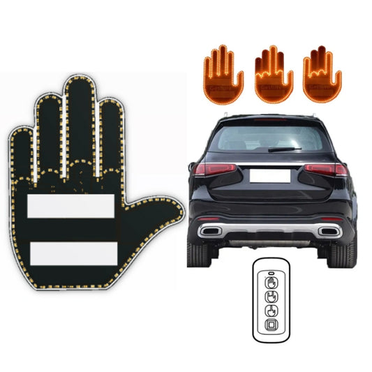 Vehicle-Mounted Multifunctional Warning Anti-Rear Collision Gesture Light