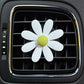 Colorful Daisy Car Decorative Air Vent Aromatherapy Clip, Blue, Pink, White, Yellow