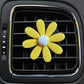 Colorful Daisy Car Decorative Air Vent Aromatherapy Clip, Blue, Pink, White, Yellow