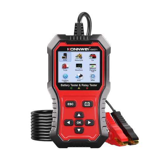 KONNWEI 2 In 1 Car Relay Tester Battery Tester, KW371