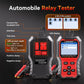 KONNWEI automotive relay tester with positive and negative clamp connections