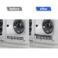 For Mercedes-Benz G-Class W463 2pcs /Set Eyebrow Sticker