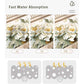 Diatom mud floor mat diagram for fast water absorption and splash control