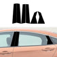 For 2016-2019 Honda Civic 6pcs /Set Universal B-Pillar Decorative Sticker For Left And Right Drive