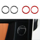 For Mercedes-Benz G-Class W463 2pcs /Set Rear Door Speaker Ring Sticker