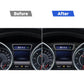 For Mercedes-Benz G-Class W463 Instrument Decoration Stickers