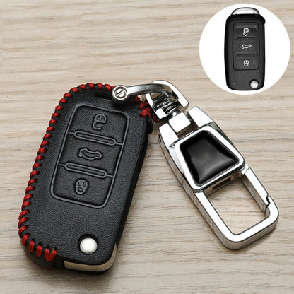 For Skoda Car Key Cover Multifunctional Keychain Anti-lost Number Plate, A, B, E, G