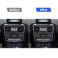 For Mercedes-Benz G-Class W463 2pcs /Set Multimedia Panel Decorative Sticker