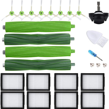 For iRobot Roomba i7 / i7+ / E5 / E6 Series Robot Vacuum, 23pcs /Set
