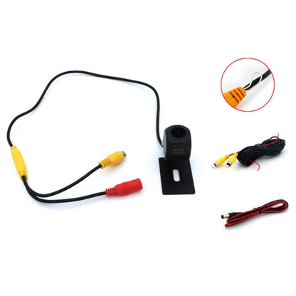 Car rear view AHD camera with mounting bracket and RCA AV connectors