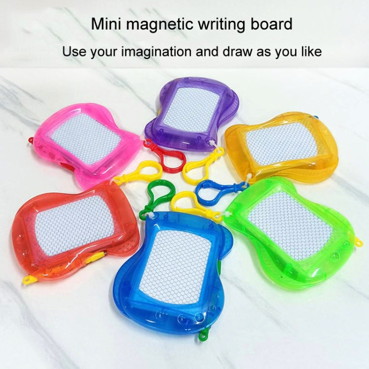 Assorted mini magnetic writing boards in multiple colors with white grid screens.