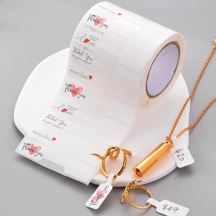 Jewelry Price Decorative Handmade Stickers