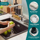 Absorbent diatomite drainage mat feature graphic with non-slip and detachable parts