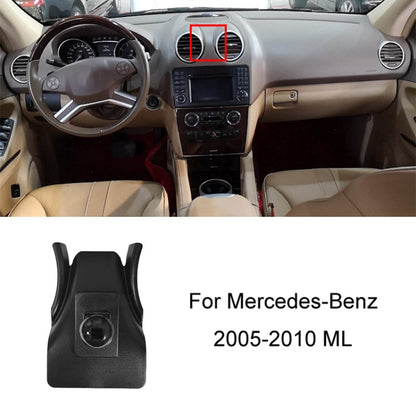 Black car air outlet mobile phone holder base for 2005-2010 ML