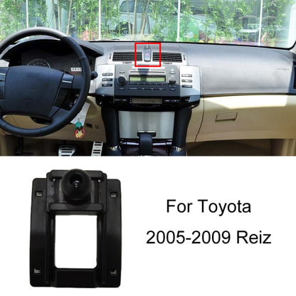 Black car air vent phone holder base with circular mount