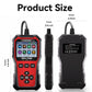 KONNWEI OBDII EOBD CAN Engine Code Reader Car Diagnostic Tool 9 Languages, KW340