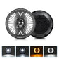 7 Inch Round Lens With Tangent Fan-Shaped Angel Eye Headlights