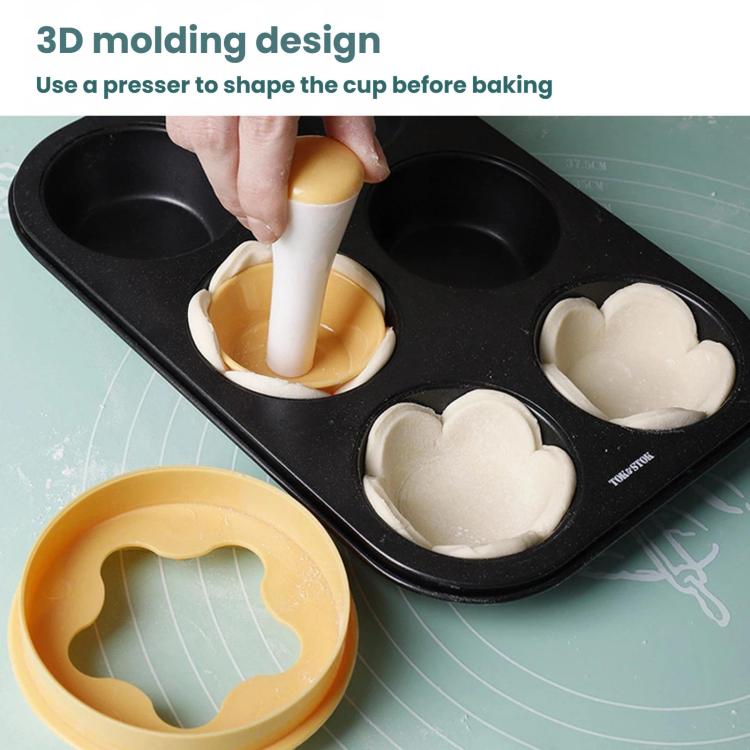 LsCook Cake Cup Press Mold Cookie Rice Ball Mold DIY Baking Tool