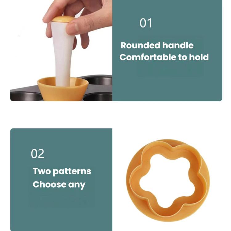 LsCook Cake Cup Press Mold Cookie Rice Ball Mold DIY Baking Tool