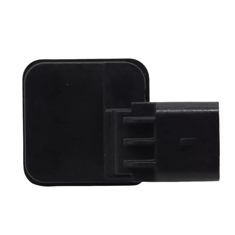 Rear view backup camera connector port with pin socket