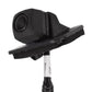 Reversing assist camera module with mounting bracket and wide lens