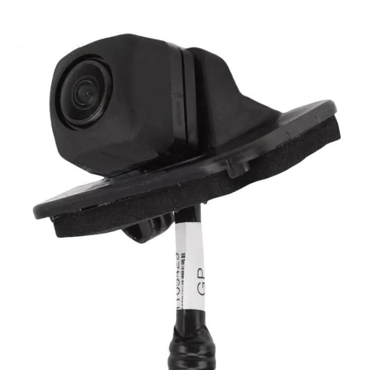 Reversing assist camera module with mounting bracket and wide lens