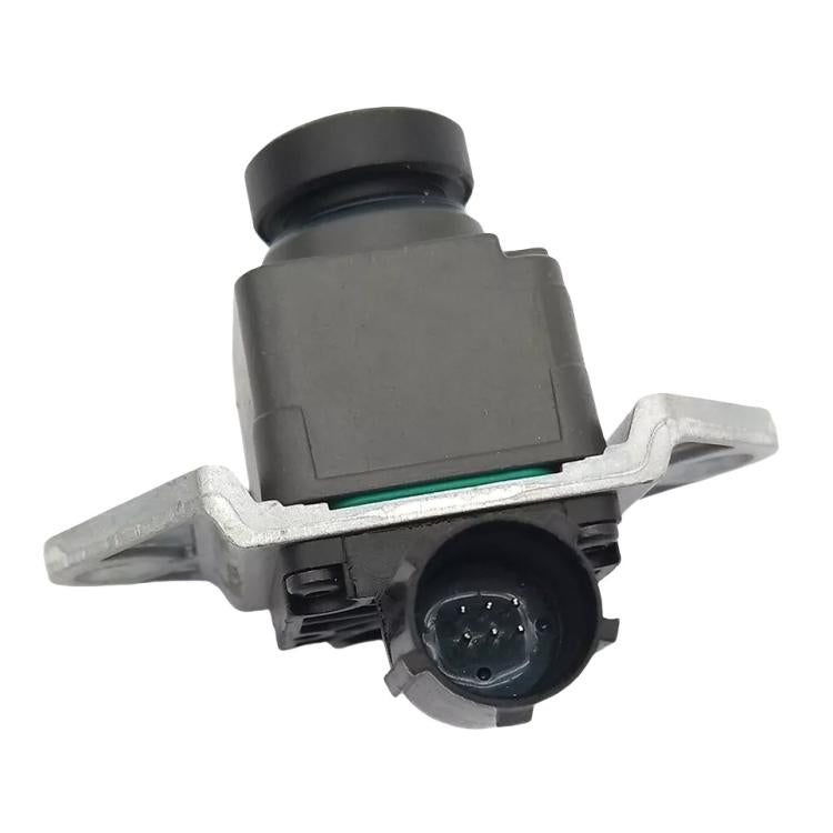 Reversing assist rearview camera module with lens and mounting bracket