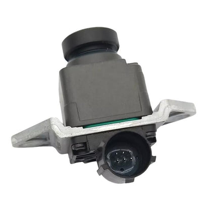 Reversing assist rearview camera module with lens and mounting bracket