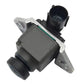 Reversing camera module with square gray housing, lens, and metal mounting plate