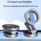 JK-319 Universal Foldable Car Cell Phone Holder Car Dashboard Rotating Magnetic Navigation Mount