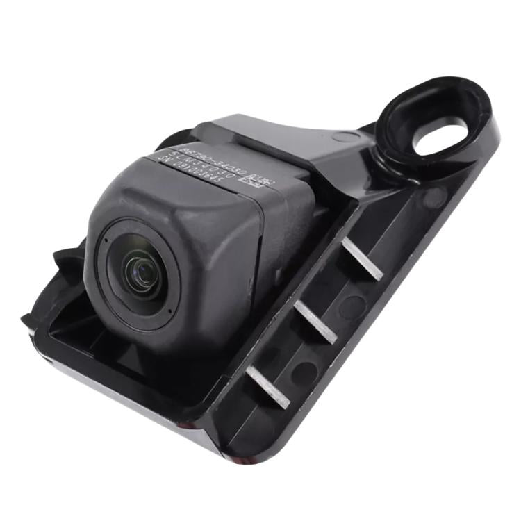 Auxiliary rear view reversing camera with visible mounting plate and wide lens