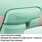 Wireless gaming controller shoulder area close-up on mint green shell