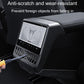 Rear air vent protection frame with carbon-fiber pattern covering the dashboard air outlet
