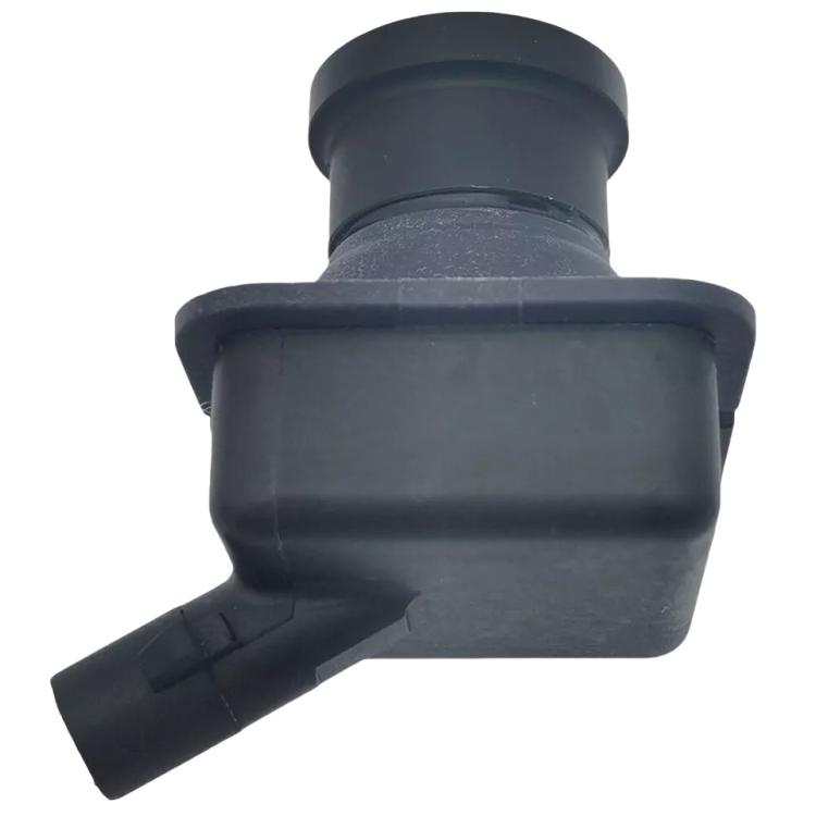 Reverse parking camera module with black plastic body and cable connector
