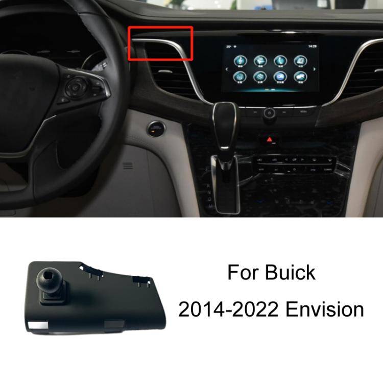 Phone navigation mount bracket for Buick Envision (2014-2022) dashboard area