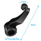 Car air vent phone holder extension rod for 17mm ball head, black