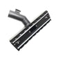 Floor cleaning brush attachment underside with bristle strip and screws