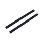 Pair of black rubber scraper blades for Karcher window cleaner, two lengths shown