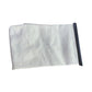 Reusable canvas vacuum filter bag with black side seal, no pocket shown