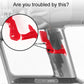 Vacuum cleaner body with installed red main switch repair lever