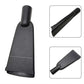 Vacuum accessory nozzle set with flat brush head and suction tube, dark gray/black