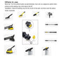 High-pressure washer sealing ring kit with diagram for removal and installation