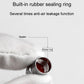 2 Sets Car Modification Aluminum Tire Valve Caps, Graphic Model, Alphabet Model, Red Logo, Blue Logo